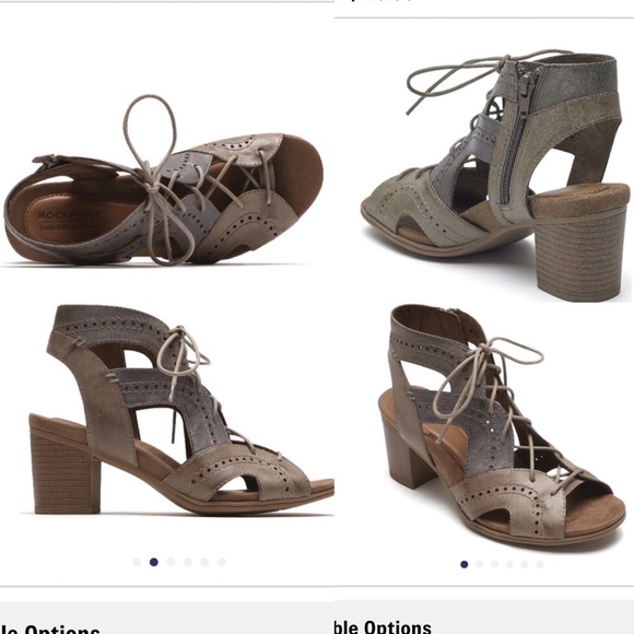 Rockport Shoes - ROCKPORT Cobb Hill Lace Up Gladiator Sandals